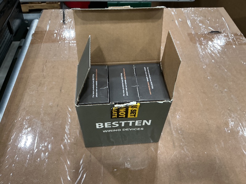 Photo 1 of [3 Pack] BESTTEN Super Slim Digital Dimmer Switch with MCU Smart-chip, Single Pole or 3 Way Dimmable Light Switch, Quiet Rocker, for LED, CFL, Incandescent, Halogen, ETL Listed, White