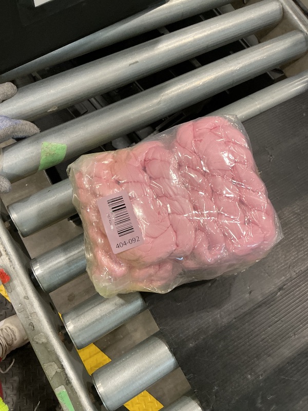 Photo 1 of 10 Pack Light Pink Cheesecloth Table Runner 17x108 Inch Boho Gauze Cheese Cloth Table Runners for Wedding Party Baby Shower Birthday Home Decor