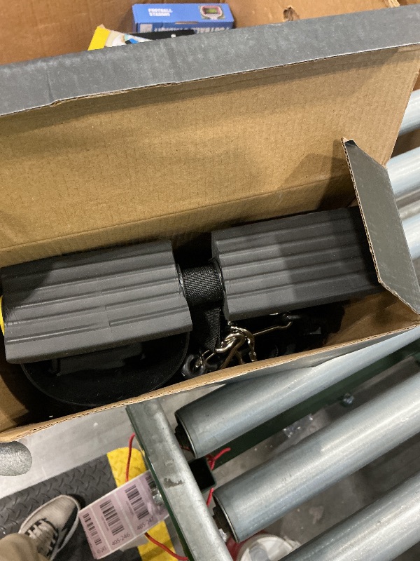 Photo 1 of *USED*
Resistance Bands for Exercise,6-Tube Elastic Yoga Pedal Puller Resistance Band, Natural Latex Tension Rope Fitness Equipment, for Abdomen/Waist/Arm/Leg Stretching Slimming Training (Black Plus)