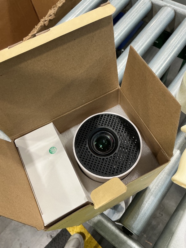 Photo 1 of [Built-in Apps & 2026 Upgraded] Mini Projector with WiFi 6 and Bluetooth 5.4 Support 4K 1080P Auto Keystone 180° Rotatable Projector Portable Compatibile with HDMI/TV Stick/Memory Stick/Laptop, White