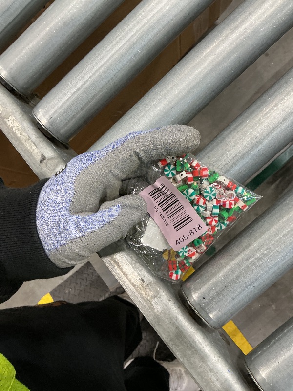 Photo 1 of 100 Pcs Christmas Handmade Polymer Clay Beads, 10mm Polymer Clay Spacer Beads for Women Jewelry Making DIY Charms Bracelet Necklace Hair Clip Accessories Handmade Craft