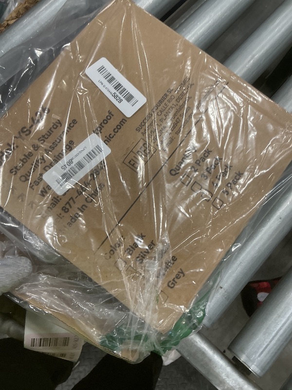 Photo 1 of **MISSING PARTS**
YASONIC Shower Caddy Corner, 3-Pack Adhesive Rustproof Stainless Steel Shower Shelves with Soap Holder, No Drilling Shower Organizer Corner for Dorm, Renters Bathroom, Grey