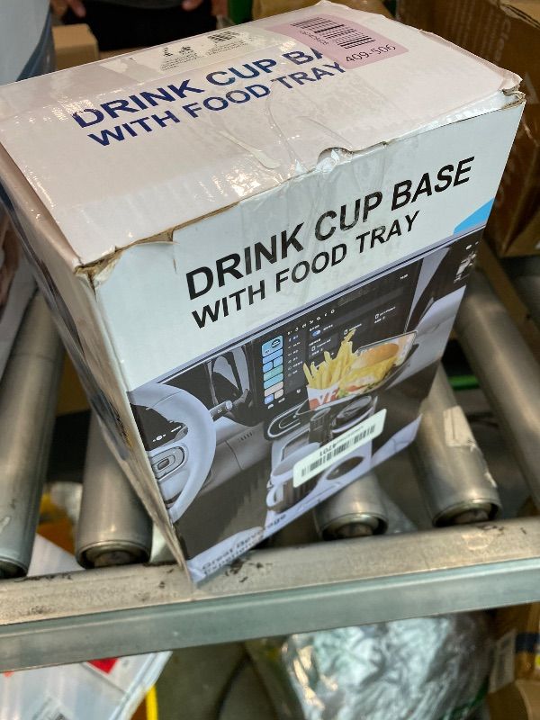 Photo 1 of *USED*
Car Cup Holder Expander, 6-in-1 Universal Cup Holder Tray Compatible with 2.3" to 3.6", Multi Cup Holders Table with Large Food Tray Phone Mount, for Travel Auto Trucker Road Trip Essentials