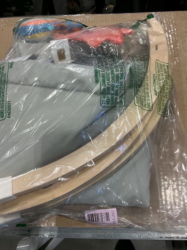 Photo 1 of **MISSING PARTS/check clerk comments**
Move2Play, Montessori Inspired Wooden Kick & Play Baby Gym | Musical Piano | Thick + Soft Floor Mat | Tummy Time Activity Center | Play Mat for Newborns & Infants | Toys for Ages 0-6+ Months