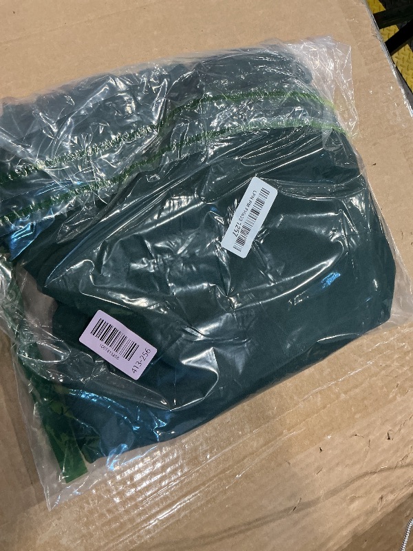 Photo 1 of ***MINOR DAMAGE*** Hanes Mens Hoodie, Ecosmart Fleece Full-zip Zip-up Hooded For Athletic-sweatshirts, Deep Forest, Large US