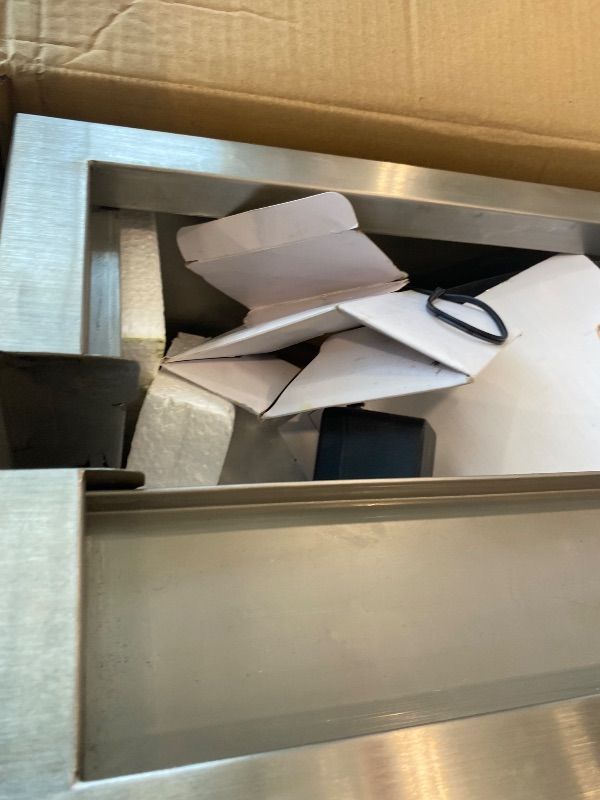 Photo 1 of **PARTIAL SET/check clerk comments**
Alpine Corporation MLT134SL Indoor Floor Bubble Wall Water Fountain with Color-Changing LED Lights and Remote, 72", Silver