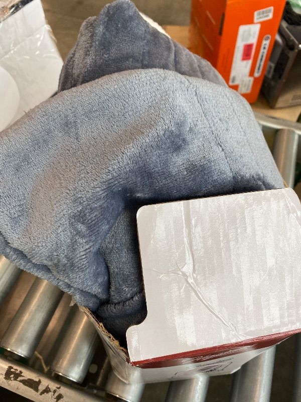 Photo 1 of *UNTESTED*
Homemate Heated Blanket Electric Throw - 50"x60" Heating Blanket Throw 1/2/4/6/8 Hours Auto-Off 10 Heat Level Over-Heat Protection Flannel Sherpa ETL Certification