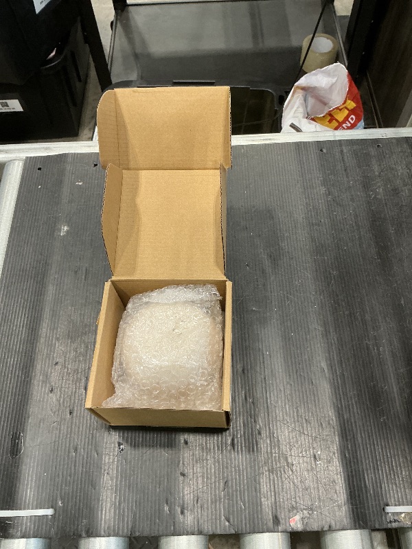 Photo 1 of **MISSING PARTS/check clerk comments**
Mini Travertine Incense Burner Bowl with Brass Base - 9-Hole Design for Aromatherapy, Jewelry Storage & Candle Display Handcrafted Stone Decor 4" Beige