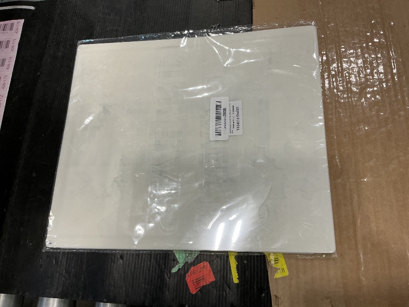 Photo 1 of 10Pcs Large Halloween Stencils for Door Mats Reusable Doormat Welcome Skeleton Bat Cat Stencils for Painting on Wood DIY Doormats Fabrics Crafts (bat10)