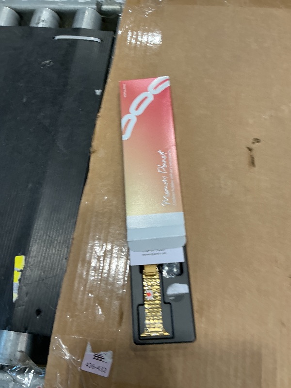 Photo 1 of *UNTESTED*
Seven-link Watch Bands for Apple Watch Series 11,10,9,8,7,6,5,4,3,2,1 and SE 3/2/1 for Women, Dressy Stainless Steel Metal Band for Apple Watch 40mm 41mm 42mm 38mm for iWatch, Gold