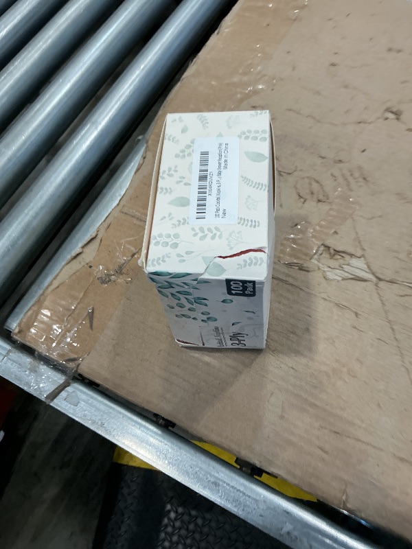 Photo 1 of 100 Pack Cocktail Napkins, 3-Ply Scalloped Edged Wedding Napkins Folded 5 x 5 Inches Dessert Napkins, Disposable Napkins for Dinner Birthday Party Bridal Anniversary Baby Shower Reception (Pink)