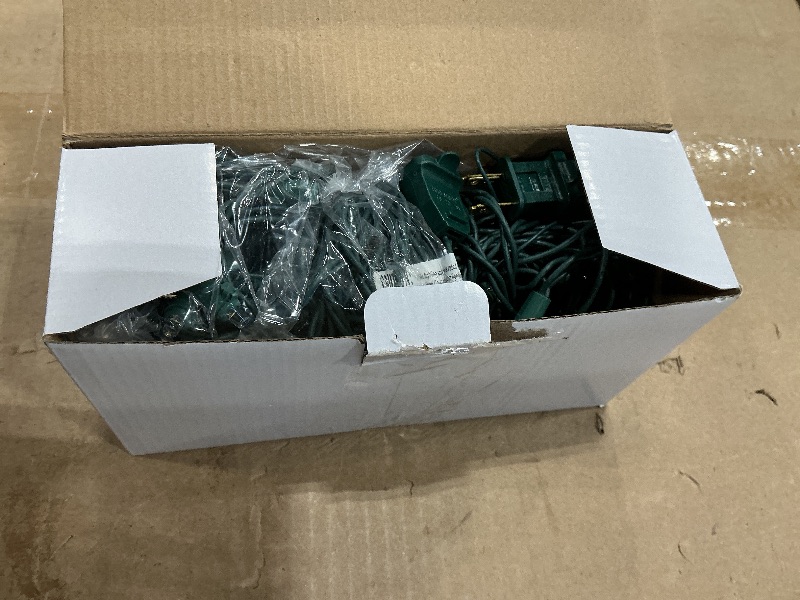 Photo 1 of 100 LED Christmas Lights 5 ftx5ft Christmas Net Lights Outdoor Indoor Mesh Christmas Decorations Lights string,Perfect for Bushes or Trees, Green Wire?Warm White?