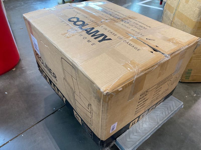 Photo 1 of *MISSING PARTS UNKNOWN*
COLAMY Leather Recliner Chair with Swivel & Rocking Function, Modern Glider Reclining Chair with Footrest and Wide Seat Cushion, Comfortable Rocker Chair for Living Room, Nursery, Bedroom, Cocoa