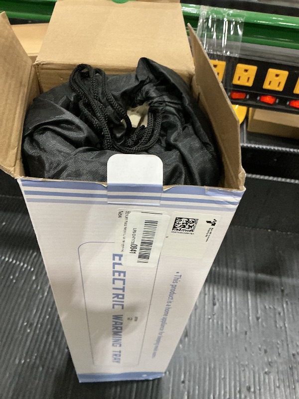 Photo 1 of **MISSING PARTS/check clerk comments**
1Food Warming Mat 24"x16", Electric Warming Tray with 6 Level Adjustable Temperature, Heating Fastly in 10s, Timed Function & Kids Lock, Portable Roll-Up Mat for Family Gatherings, Buffets and Parties