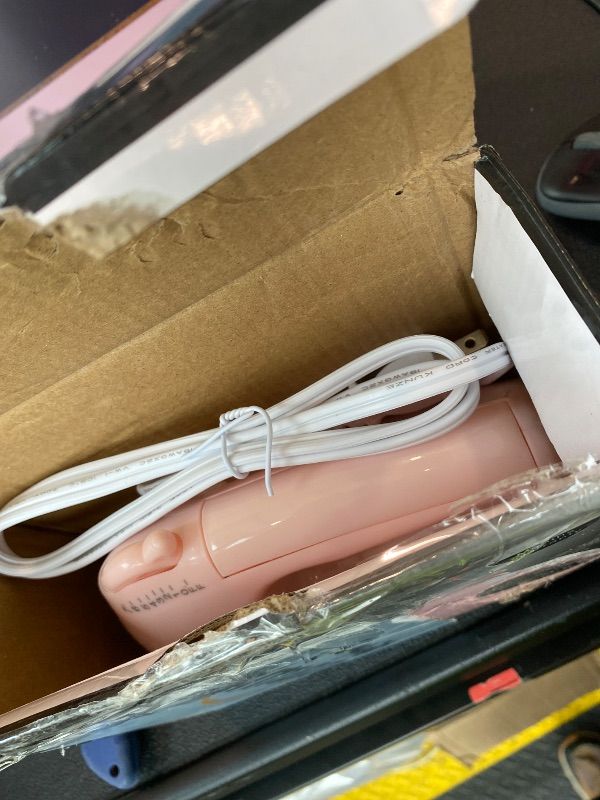 Photo 1 of **MISSING PIECES** 
Handmixer Electric Handheld - 7 Speed Portable Kitchen Mixer Electric, Food Beater for Whipping Mixing Cookies Cakes Eggs, Pink