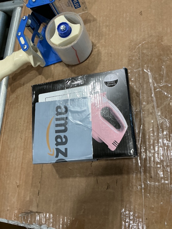 Photo 1 of **MISSING PIECES** 
Handmixer Electric Handheld - 7 Speed Portable Kitchen Mixer Electric, Food Beater for Whipping Mixing Cookies Cakes Eggs, Pink