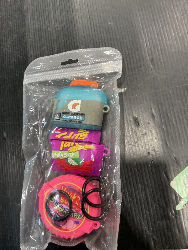 Photo 1 of [3Pack] Gedicht for Airpods Pro Case, Funny 3D Cartoon Candy Energy Bottle Bubble Gum Design Silicone Soft Cases for Airpods Pro Case 1st Gen, with Keychain Kids Women Men for Airpods Pro 2019 Case