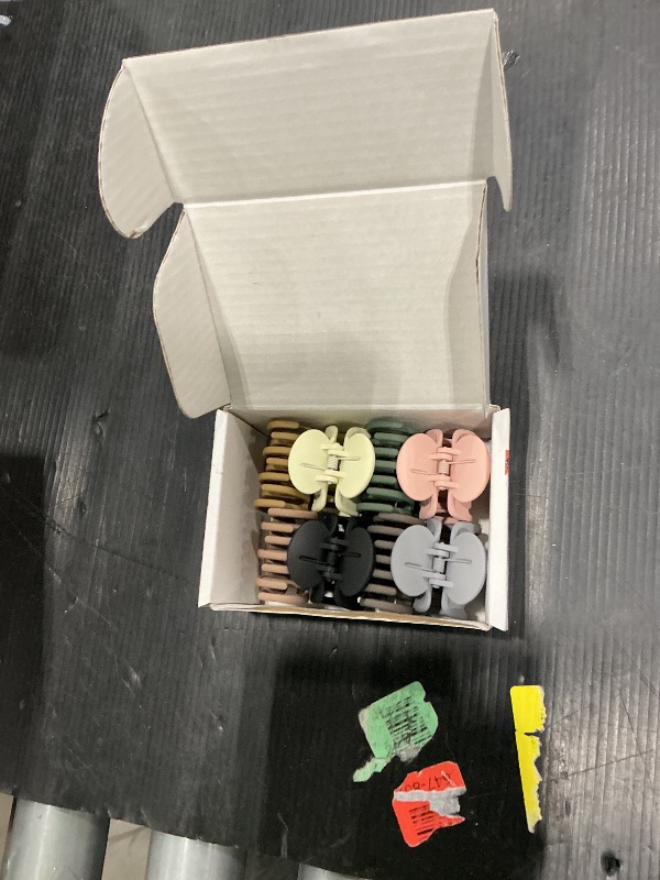 Photo 1 of 1.6" Matte Small Double Row Teeth Hair Clips for Women - Strong Hold Jaw Clamps for Thin, Fine & Thick Hair