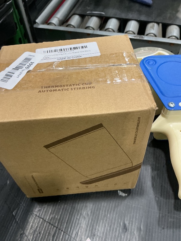 Photo 1 of ***it has no lid*** AZFUNN Self Heating Coffee Mug with Lid & Self Stirring, Temperature Control Electric Heated Smart Cup, 8 Hours Auto Shut Off, Gifts for Women Men (Black)