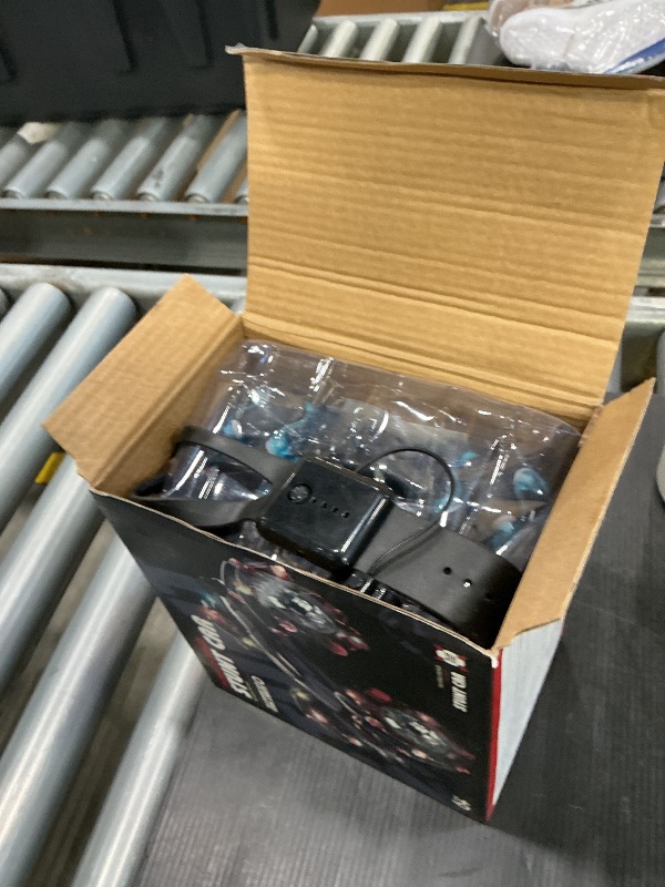 Photo 1 of **UNTESTED**
Jovow RC Stunt Car, 2.4GHz 4WD Gesture Sensing Remote Control Car with Cool Light and Music, Double-Sided 360° Flips RC Cars for Boys Age 6-12 8-12 Birthday Christmas Toy Cars(Blue)