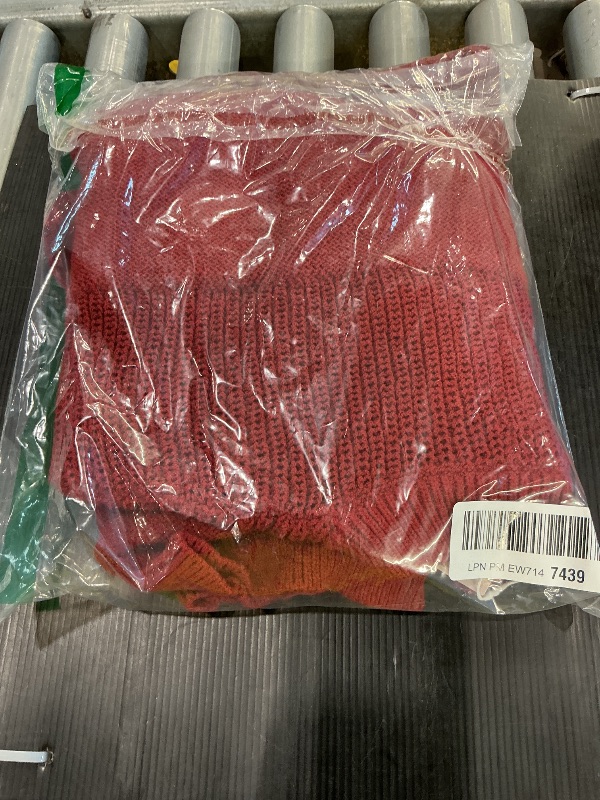 Photo 1 of *USED*
Dokotoo Sweaters for Women Casual Long Sleeve Crewneck Knit Fall Clothes Womens Sweaters Trendy Winter Clothing Oversized Fashion 2025 Solid Color Pullover Sweater Tops Christmas Outfits Red Large