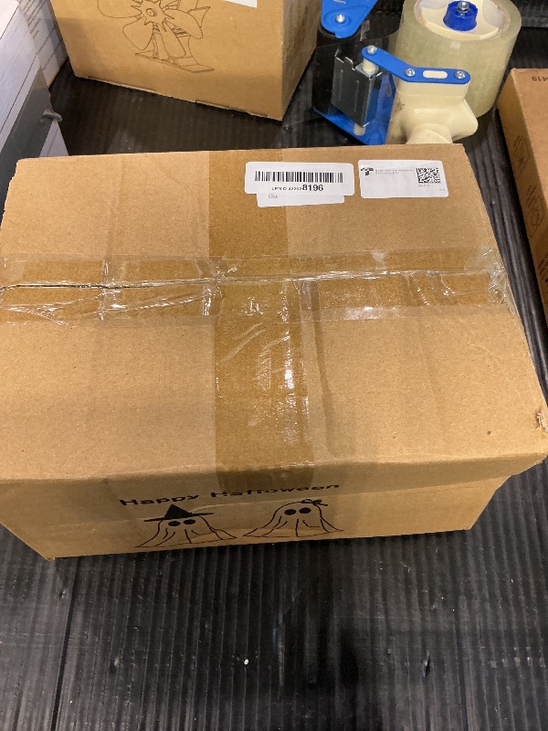 Photo 1 of [Timer] Light Up Halloween Ghost Decorations, Set of 2 DIY Spooky Ghosts Crafts, Scary Ghost for Halloween Decor Indoor Home Mantel Shelf & Tabletop Decor