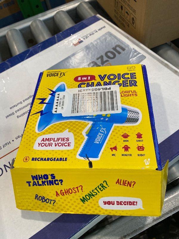 Photo 1 of *USED*
Mini Explorer Voice Changer for Kids for Kids - Voice Changing Device for Boys & Girls Ages 3-8+ Olds Birthday Gifts for 3, 4, 5, 7, 8 Year Old Boy - Toys Gift Ideas for Kid, Toddler