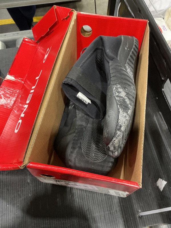 Photo 1 of O'Neill Heat 3mm Split Toe Neoprene Boot with Textured Rubber Sole for Cold Water Surfing, Paddleboarding, Snorkeling, and Any Water Activities, Black, 10