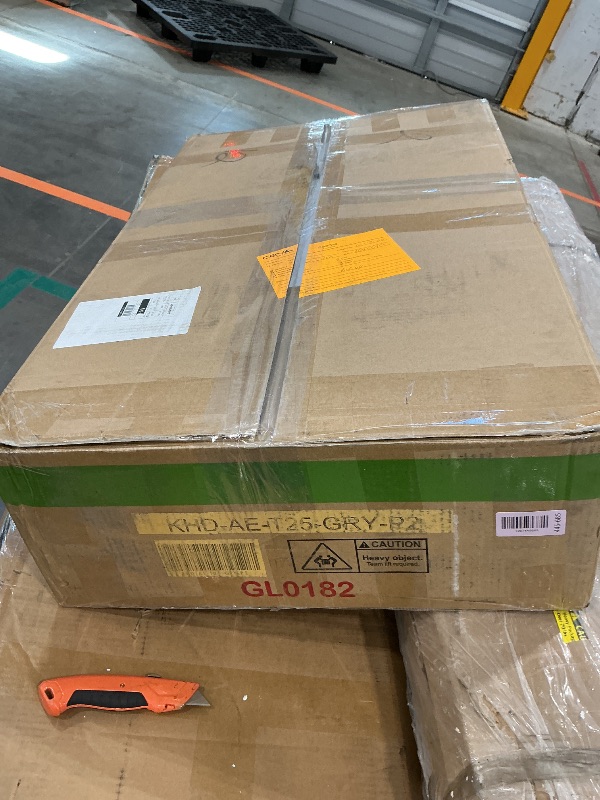 Photo 1 of **MISSING PARTS**
Peatuk 77.7'' Extendable Dining Table for 6, Farmhouse Solid Wood Dining Table for Kitchen, Dining Room, Restaurant, Natural Eco-Friendly, Washed Gray