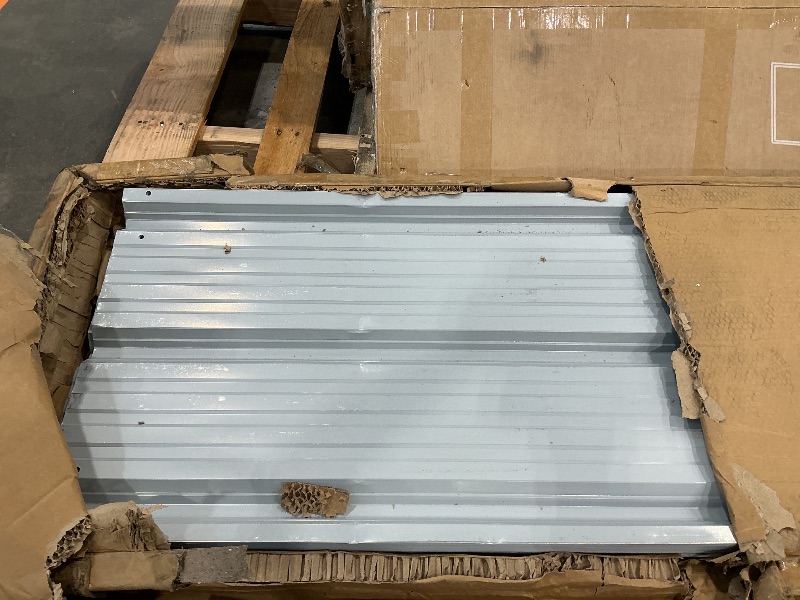 View 2 of ** missing parts***20 ft x25 ft x13 ft Metal Carport for 2 Cars, Extra Tall Car Port, Reinforced Frame and Roof for All-Weather, for Bass Boats, Full-Sized Pickup Trucks, and Tractors, N.W. 980 LBS
