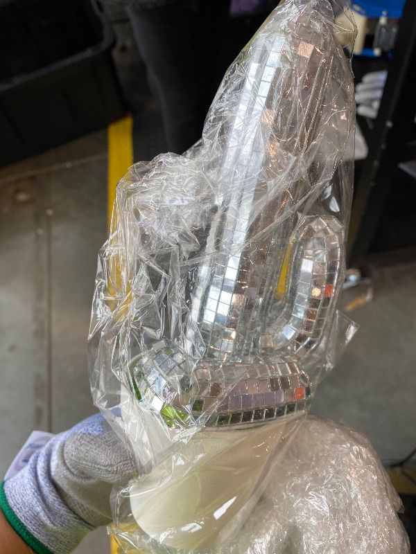 Photo 1 of *MINOR DAMAGE - USED*
Halloscume Disco Ball Cactus Party Decor Glitter Cactus Fiesta Mexican Party Decoration Disco Mirror Decorations for Fiesta Mexican Table Desk Home Decor