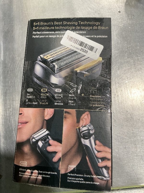 Photo 1 of Braun Series 9 9517s PRO+ Electric Razor for Men, 5 Pro Shave Elements & Precision Long Hair ProTrimmer, Charging Stand, Braun’s Best for Smooth Skin, Wet & Dry Electric Razor with 60min Runtime
