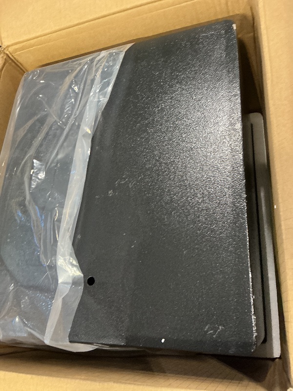 Photo 1 of 1.6 Cub Fire Proof Safe for Home Documents, Anti-Theft Digital Security Box with Electronic Keypad Lock and Spare Key, Small Safes for Home Use Fire and Water proof for Money Jewelry Valuables