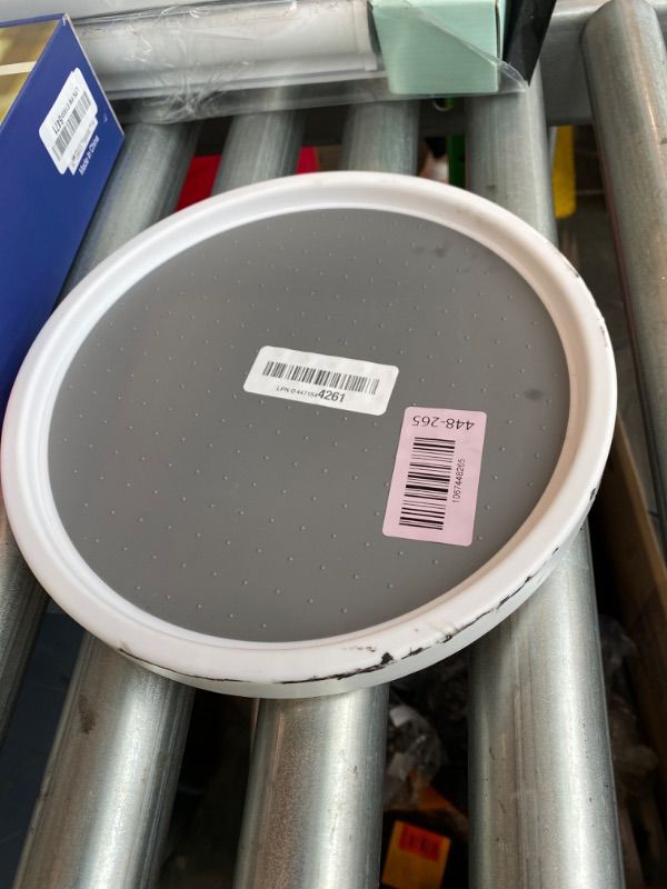 Photo 1 of ***MINOR DAMAGE*** 10 Inches Lazy Susan Turntable, Pantry Organizers and Storage Spice Rack Can Organizer for Kitchen Cabinet Fridge, Decorative Tray for Fruit, Corner Cabinet Pantry Bathroom Cosmetic Farmhouse