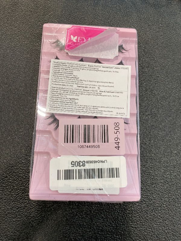 Photo 1 of *Missing Parts - Missing 2*
Manga Lashes Natural Look False Eyelashes Anime Lashes Mink Wispy Fluffy Spiky 3D Volume Eyelashes Pack Korean Japanese Asian Cosplay Fake Eyelashes Look Like Individual Cluster 7 Pairs by EYDEVRO