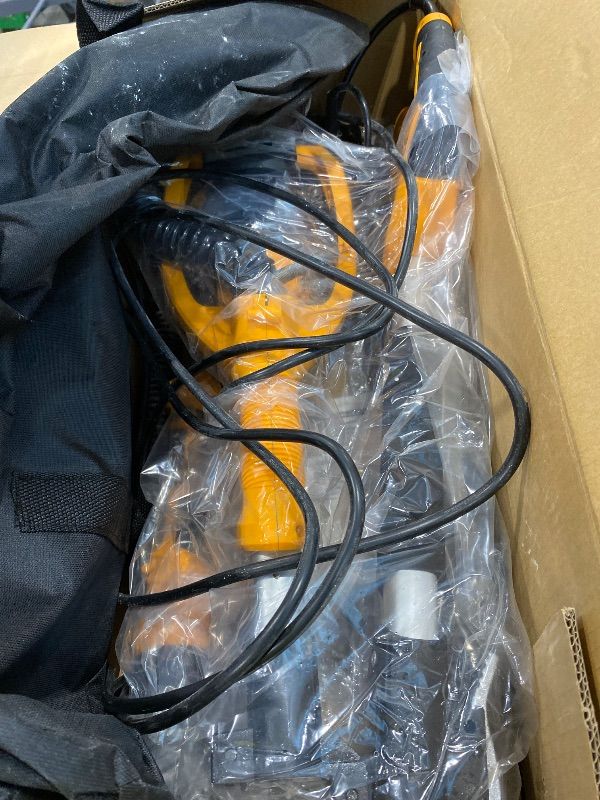 Photo 1 of *USED*
GEVEELIFE Drywall Sander, 880W 7.33A Electric Drywall Sander with Vacuum Dust Collector, 5 Variable Speed 1000-2100RPM, LED Light, Foldable & Extendable Handle, 12 Sanding Discs