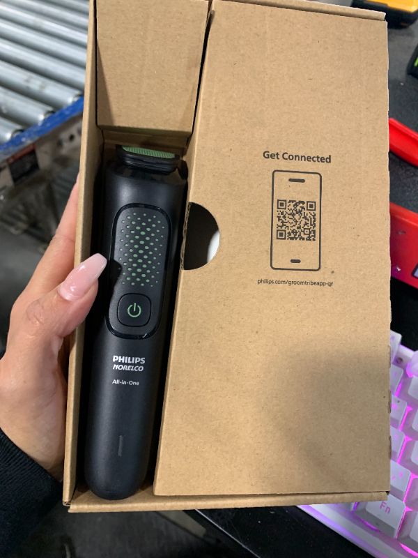 View 3 of **MISSING CHARGER**
Philips Norelco All-in-One 3000 Series 13 in 1 Trimmer, Beard Styler & Men's Hair Clipper, 9 Length Settings & Self-Sharpening Skin-Friendly Blades, MG3919/50
