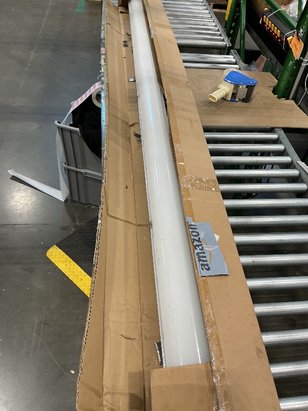 Photo 1 of *Just one light* DAKASON 8FT LED Vapor Tight Light 120-100-80W tunable, 15600lm LED Vapor Proof Lighting Fixture IP66 100-277V, Outdoor Shop Lights Waterproof for Parking Garage Car Wash Warehouse 2-Pack