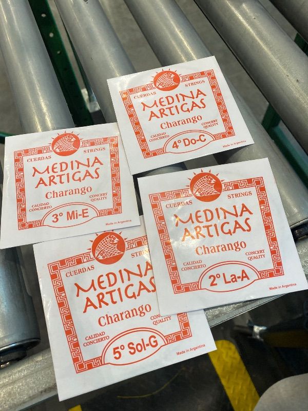 Photo 1 of **MISSING PARTS**
K-Musculo Medina Artigas Charango Strings - Nylon