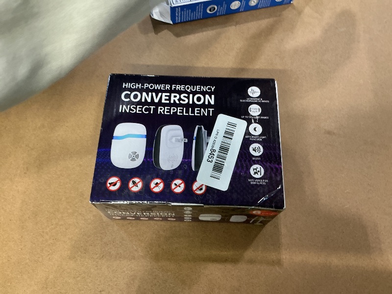 Photo 1 of (2025 Upgraded) Ultrasonic Insect & Pest Indoor Repeller, Plug-in Control Device Electronic Repellent for Rodent, Mice, Rats, Roaches, Bugs, Ants, Spiders, Mosquitoes, Silent for Home Use (6 Pack)