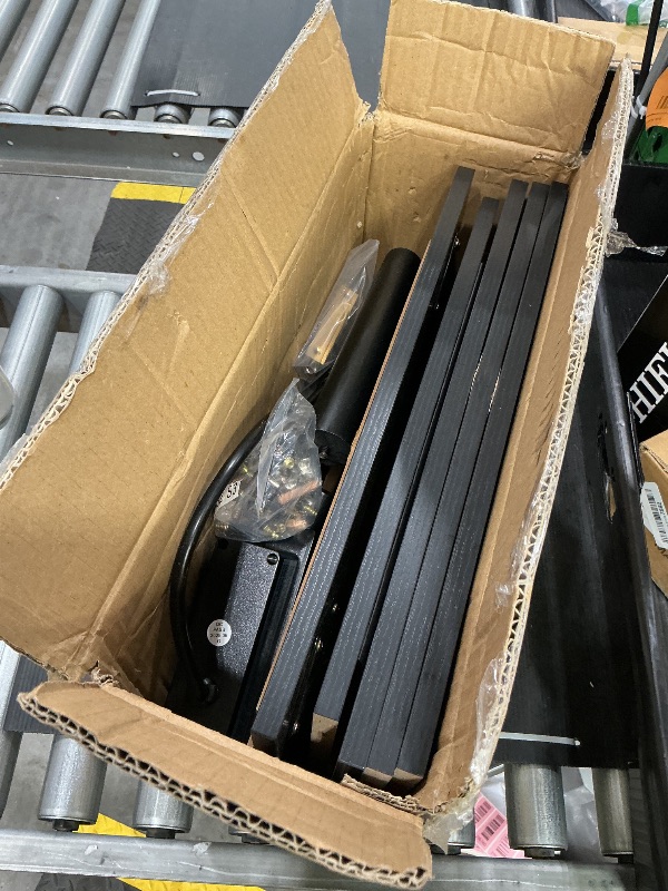 Photo 1 of ***SEE CLERK COMMENTS*** Fultyle Fluted Black Nightstand with Charging Station, Mid Century Modern Bedside Table with Drawers and Outlet,Side Tables Living Room, Wooden Night Stand for Bedroom, Office (Black)