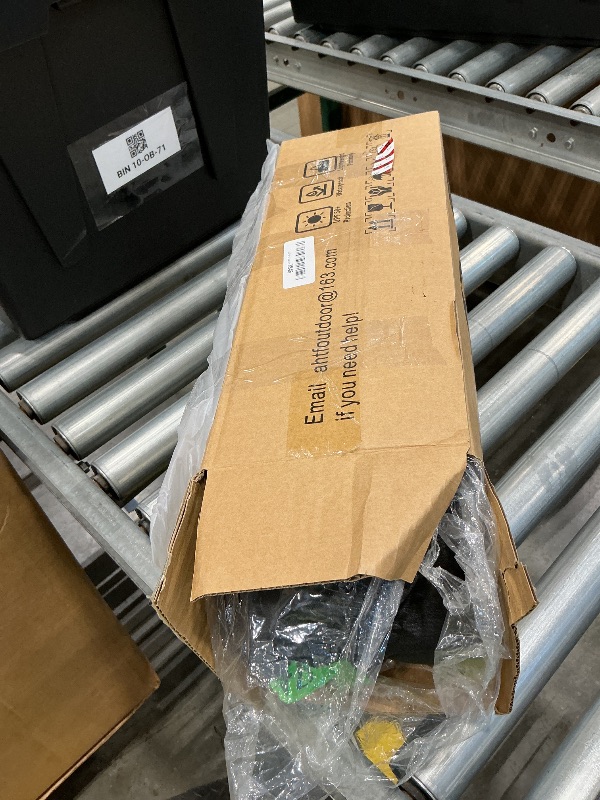 Photo 1 of *Missing Parts*
Happy Travel Bike Storage Shed Tent, Waterproof Portable Bicycle Cover with 30% More Top Storage Space for 2/3/4/5 Bikes,Clips Easy Setup Outdoor Sheds Shelter for Motorcycle, Garden Tools, Lawn Mower