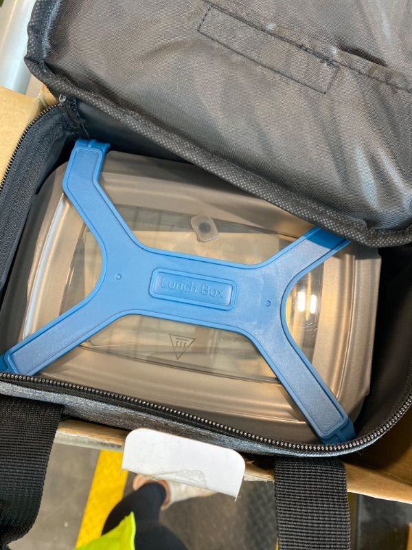 Photo 1 of *Untested*
Cordless Electric Lunch Box, 1.2L Self Heating Lunch Box Battery Powered with Automatic Heating, BPA Free, Meal Prep Friendly (Blue)