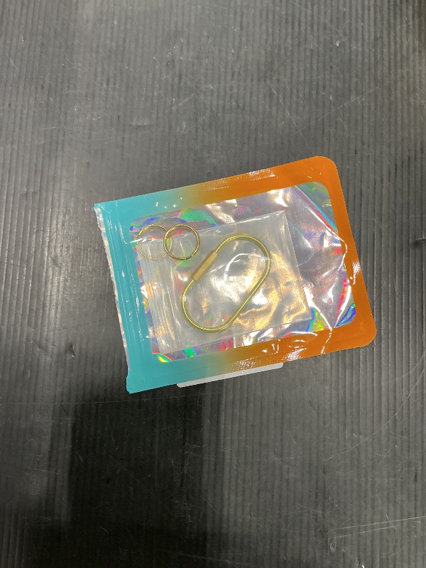 Photo 1 of ***MISSING PIECES*** CMVFYL Gold Brass Key Rings, Purse Bag Charms for Handbags, Screw Lock Key Organizer, Carabiner Keychain Clip for Keys