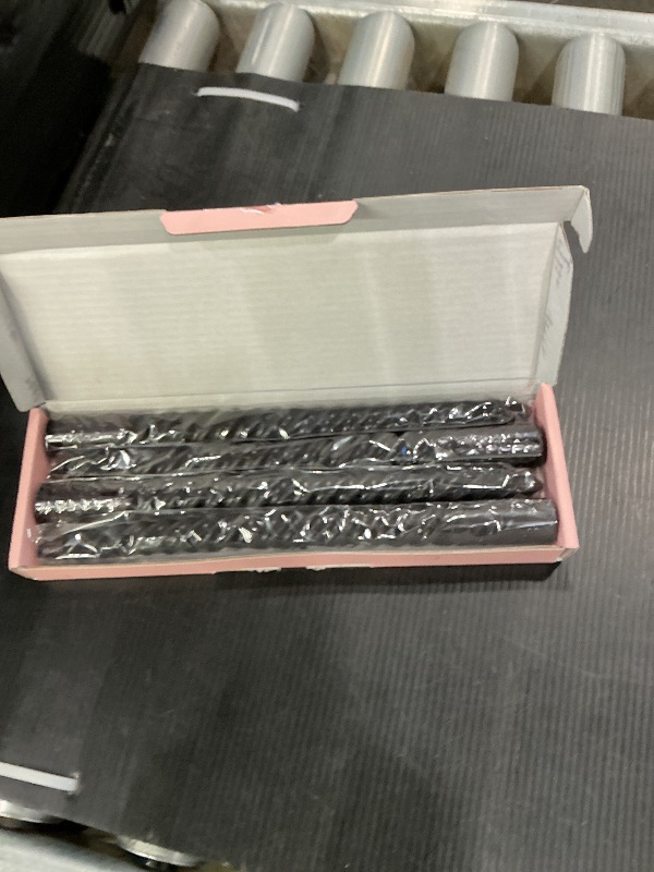 Photo 1 of 10 Inch Black Spiral Taper Candles for Dinner Party Halloween Home Decoration, 4 Pack Twisted Candlesticks for Wiccan Rituals Funeral and Memorial Services