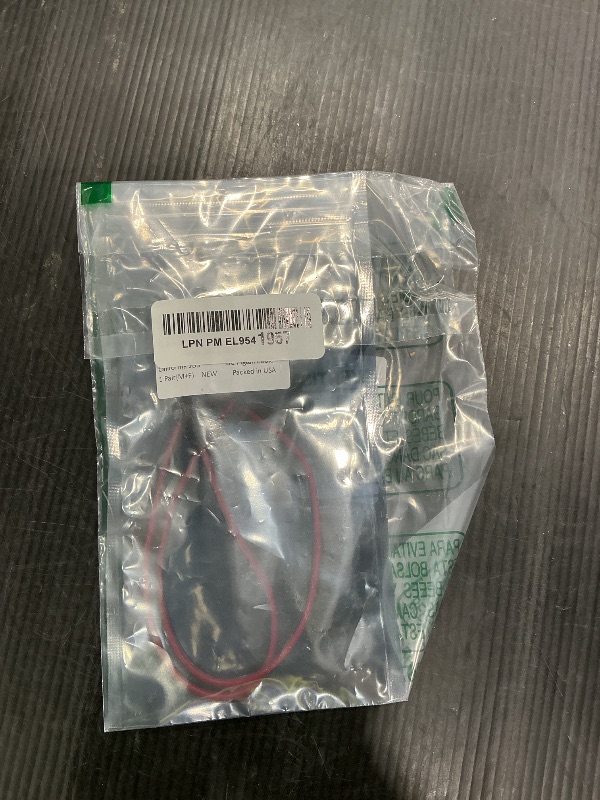 Photo 1 of (Real 18AWG) 1 Pairs 12V 5A DC Power Pigtail Barrel Plug Connector Cable, 2.1mm x 5.5mm Male Female DC Pigtail Connectors for CCTV Security Camera and 12V Power Supply Adapter (1 Male+1 Female)