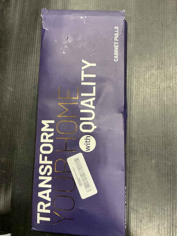 Photo 1 of **MISSING 1 HANDLE & SCREWS** HOME EDIT Brushed Brass Cabinet Handles 3 Inch Hole Spacing, Stainless Steel Drawer Pulls for Cabinets, Kitchen, Bathroom, Dresser 10 Pack