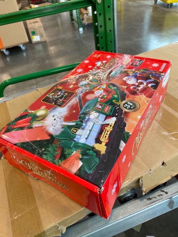 Photo 1 of *missing parts*
Hanging Christmas Train Set, Under The Christmas Tree Train Toy Set, Train for Christmas Tree with Real Smoke/Classic Music/Lights, Best Indoor Christmas Train Decor for Families with 2 Ways to Play