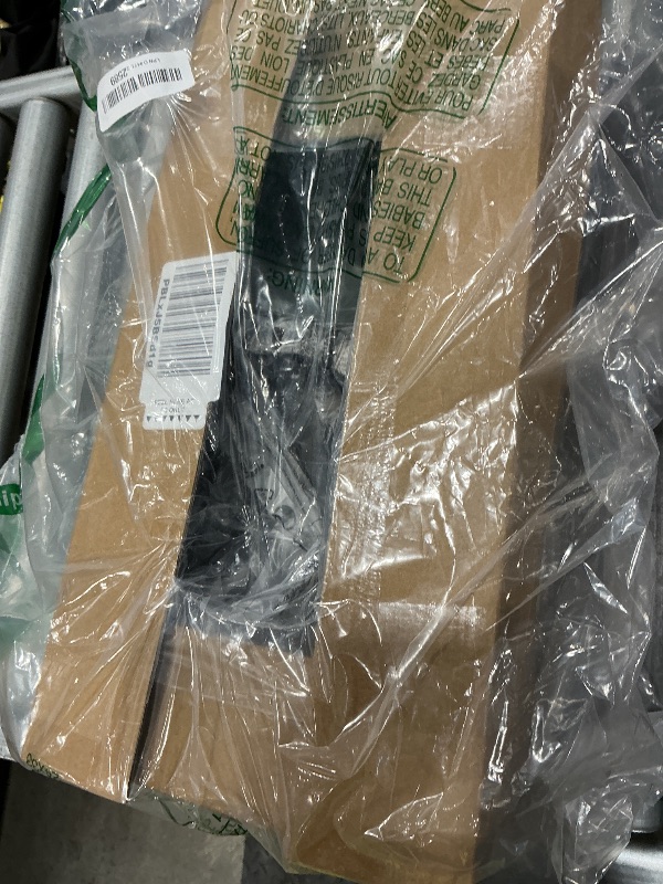 Photo 1 of **MISSING PIECES UNKNOWN**shuang qing 4-Tier Corner Shower Caddy Tension Pole Organizer - Adjustable Rustproof Metal Tension Pole, Plastic Shelves with Safety Guardrail, Bathroom Storage for Shower & Bathtub(Black)