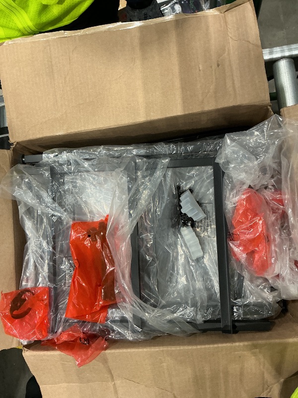 Photo 1 of **UNKNOWN MISSING PIECES**JARHETUN Night Stand Set 2 with Charging Station, 3 Drawer Nightstands with LED Lights, End Table with Outlets and USB Ports, Side Table with Open Shelf, Bedside Tables for Bedroom, Black